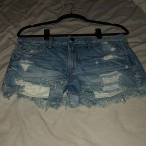 Hollister denim shorts